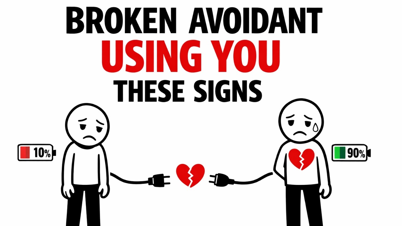 When an Emotionally Broken Avoidant is Using a You, They’ll show These Signs!