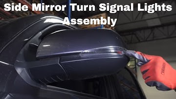 Replace | Change Toyota Tacoma Side Mirror Turn Signal Lights Assembly