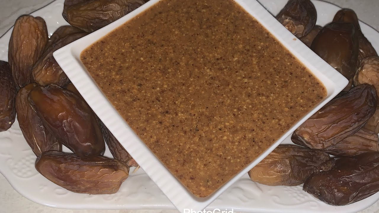 تحضير املو باللوز وزيت اركان و العسل بطريقتي tahder amlou bilouz w zit ...