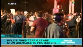 Ferguson police claim to be victims of heavy attack