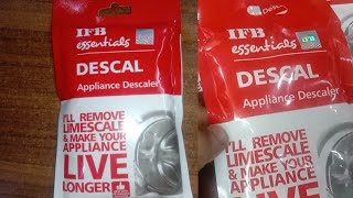 Ifb Front Load Washing Machine Descal Powder