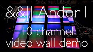 Andor 1 Media Player - 10X Video Wall Demo