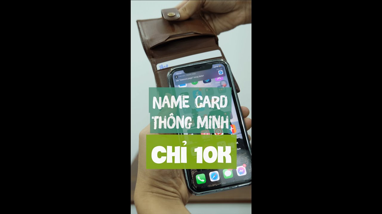 TỰ LÀM NAMECARD THÔNG MINH VỚI 10K / The Smart... - youtube