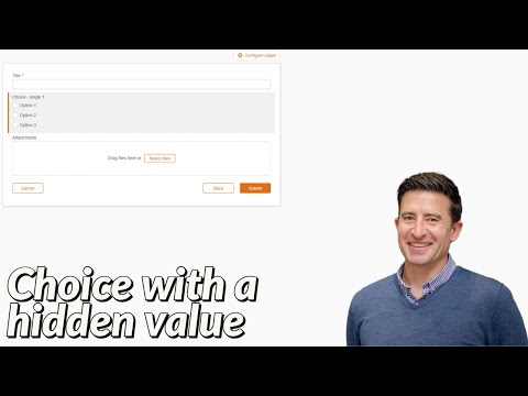 How can a choice selection have a numerical value in Nintex Forms?