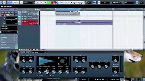Reverse Reverb Effect in Cubase 5