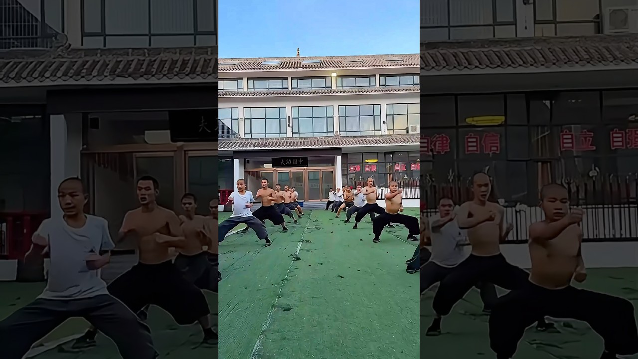 Базовая тренировка Шаолиня — стойки Ма Бу и Гун Бу | Силовая тренировка стойки всадника и лука 🐉