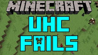 Minecraft - UHC Highlights - FIGHTS and FAILS
