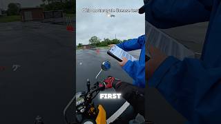 OHIO MOTORCYCLE SKILLS TEST pt.2 🪪®️ #rosriding #grom #gromlife #gromstunts #hondagrom #motorcycle