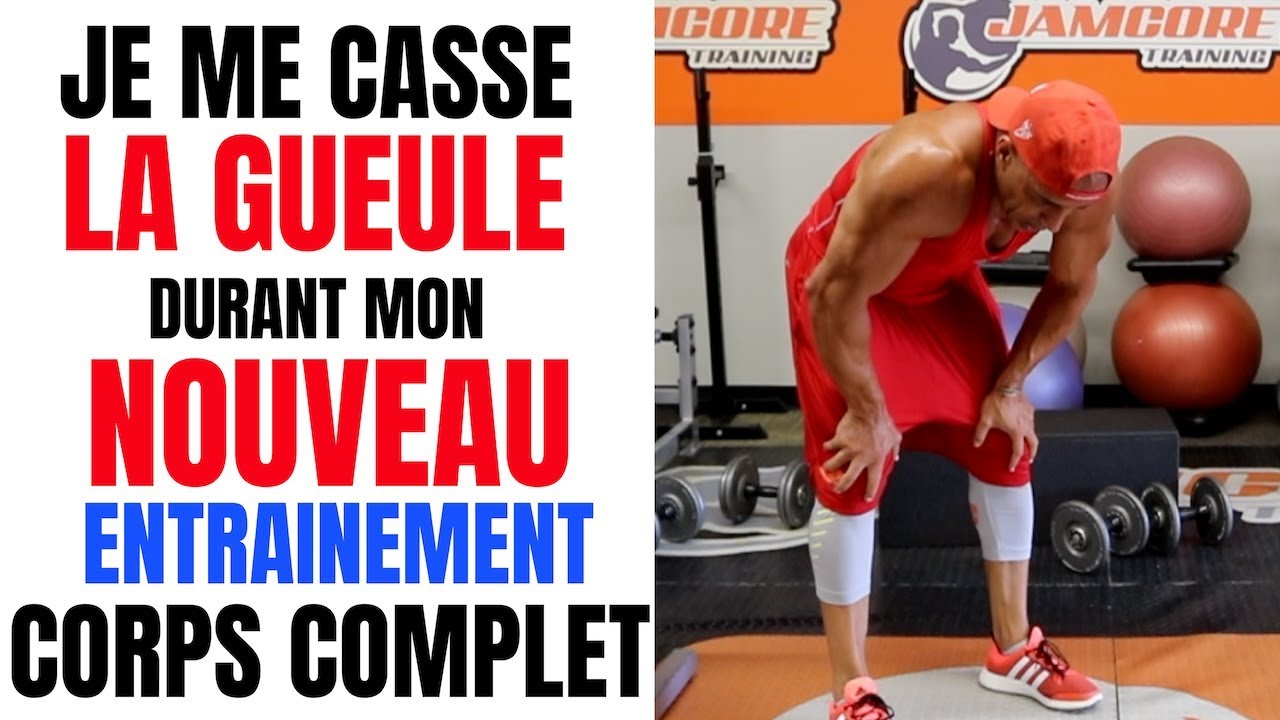 Je me  CASSE La GUEULE Durant Ma Seance CORPS COMPLET!