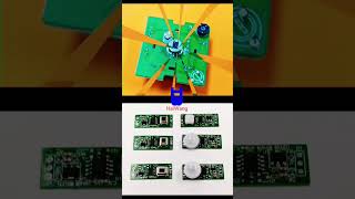 Pir sensor module for human motion detector