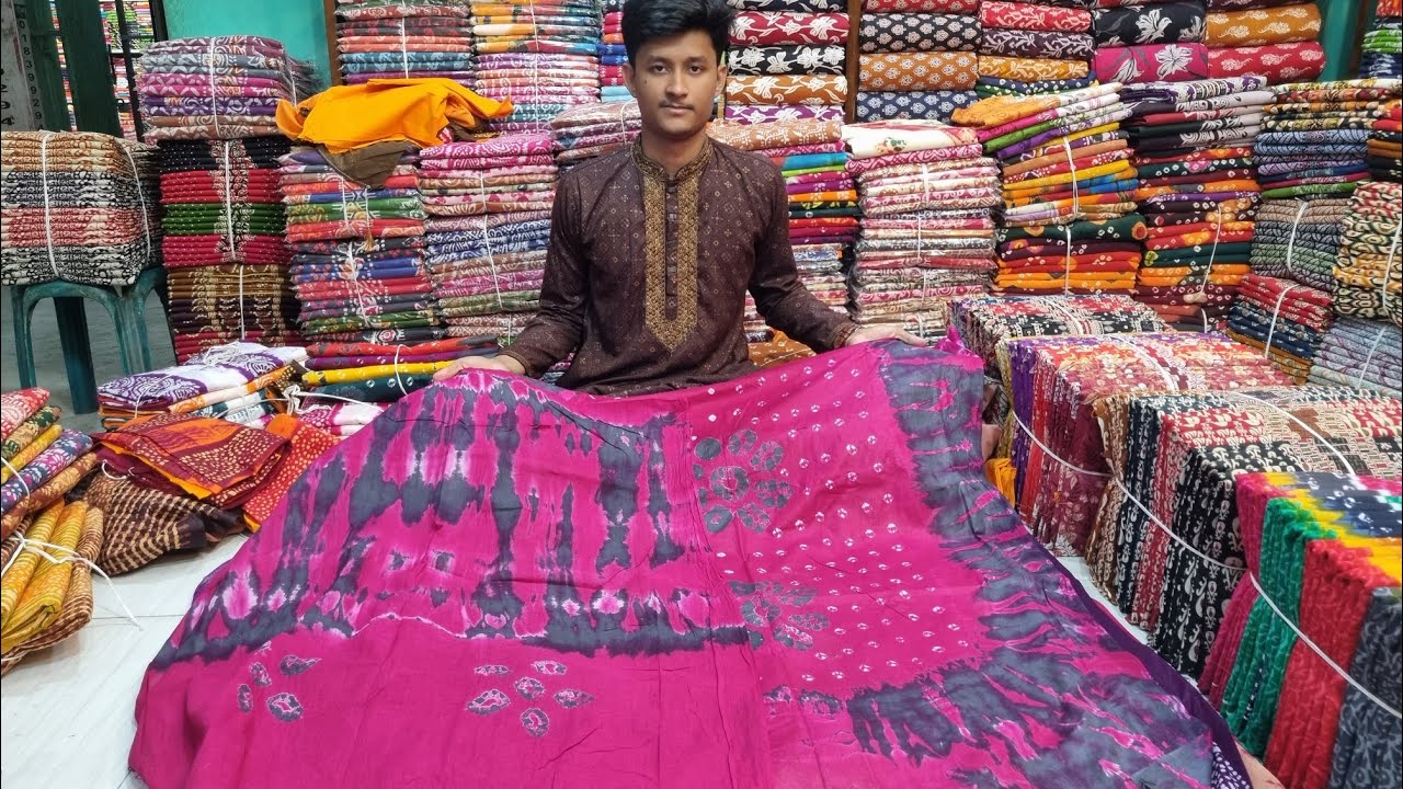 ৫০০ টাকায় আড়াই হাত বহরের বেক্সও বাটিক 