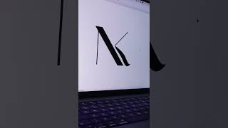 NK monogram logo design #logos #logo #logomark #nails