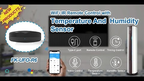 Smart Home Automation TUYA Universal IR Remote Controller with Temperature And Humidity Sensor
