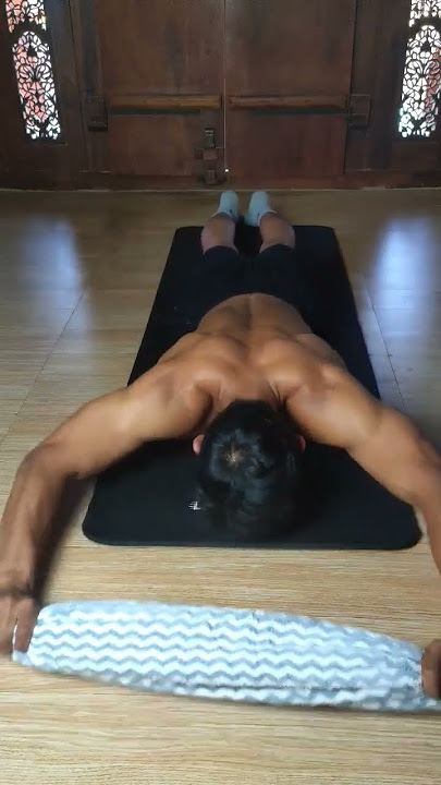 cuma pakai handuk aja 🔥🔥#homeworkout #workout #gym #workoutmotivation #backmuscle #muscle #training