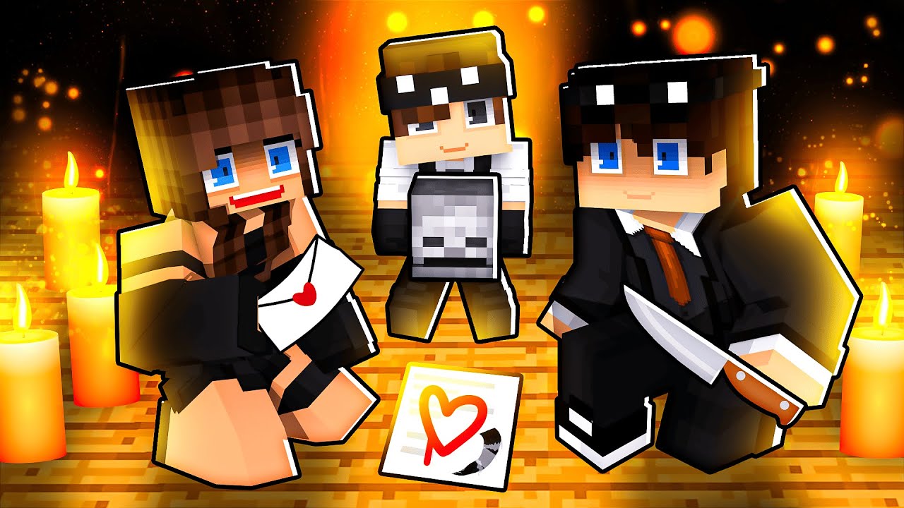 ALEX MONTE tem uma FAMÍLIA de YANDERES no Minecraft!