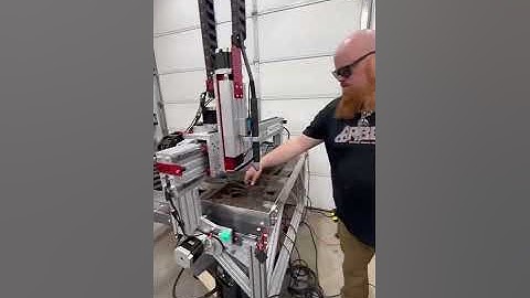 Avid CNC Plasma Table & Water Bed Set Up #PlasmaCutting #AvidCNC #redbeardsgarage