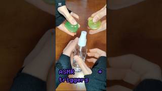 Relaxing Asmr Spray Bottle, Tapping & Squishy