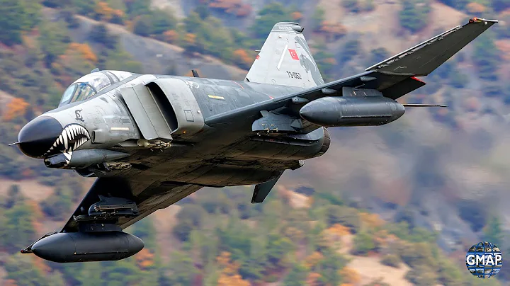 [4K] F-4 Phantom throwback in time, the best F-4 Phantom day ever #phantom #military