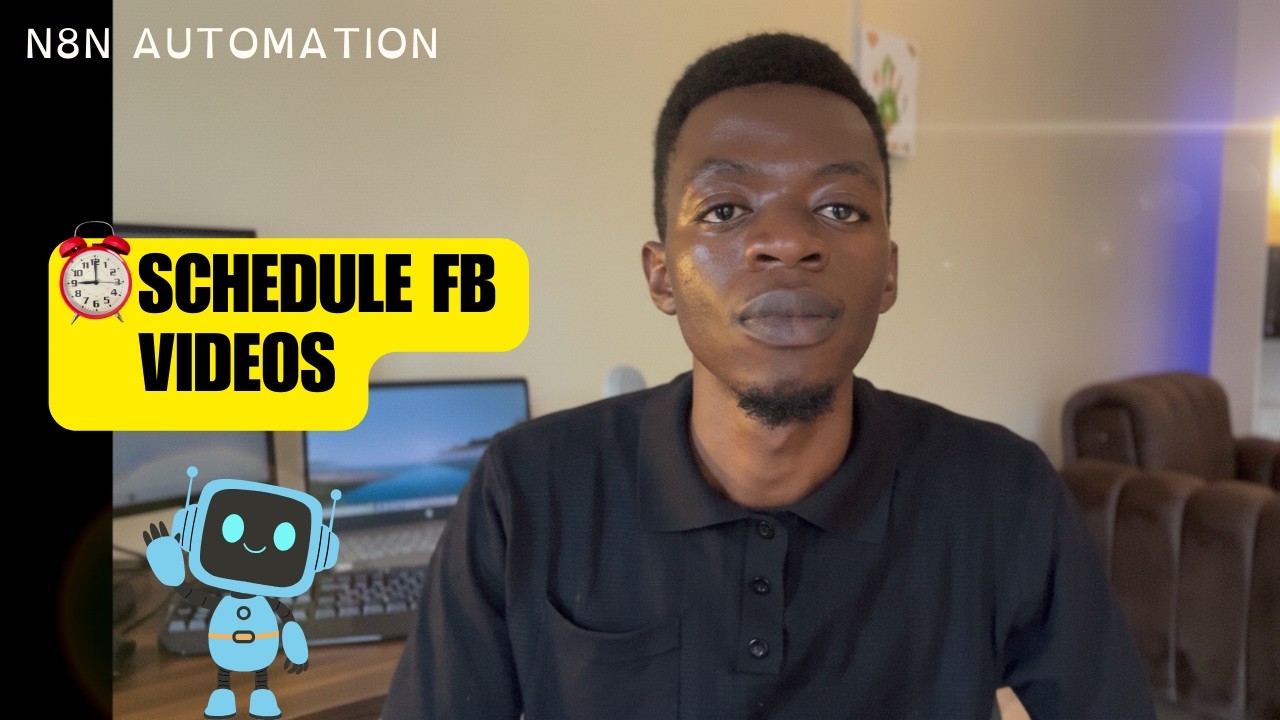 n8n workflow for automatic Facebook video posting