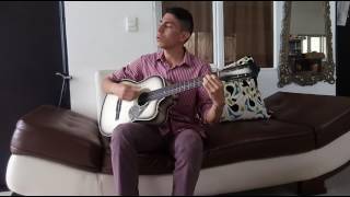 Video thumbnail of "Por siempre te voy a amar - julio Meza (guitarra cover, Iván Sergio)"