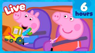🔴 LIVE: FULL EPISODES George's Adventures! 🐷🦖 Peppa Pig | 12 HOURS OF HD CARTOONS