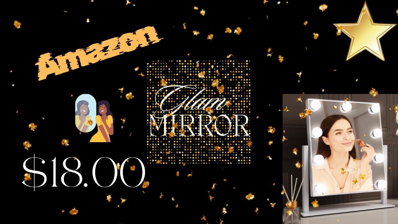 Amazon Glam Mirror Unboxing | Vanity Setup for Women Over 50 