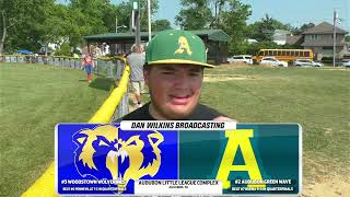 NJSIAA South Jersey Group 1 Semis: Woodstown Wolverines @ Audubon Green Wave (Softball, 5/31/23)