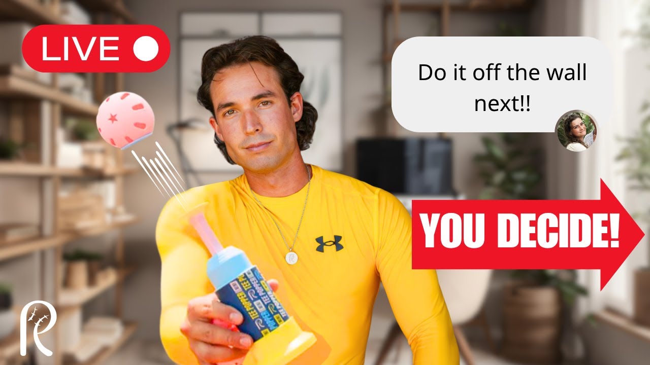 Трюковые удары с Tee Popper в прямом эфире (ТЫ решаешь, какой удар мне делать дальше!)