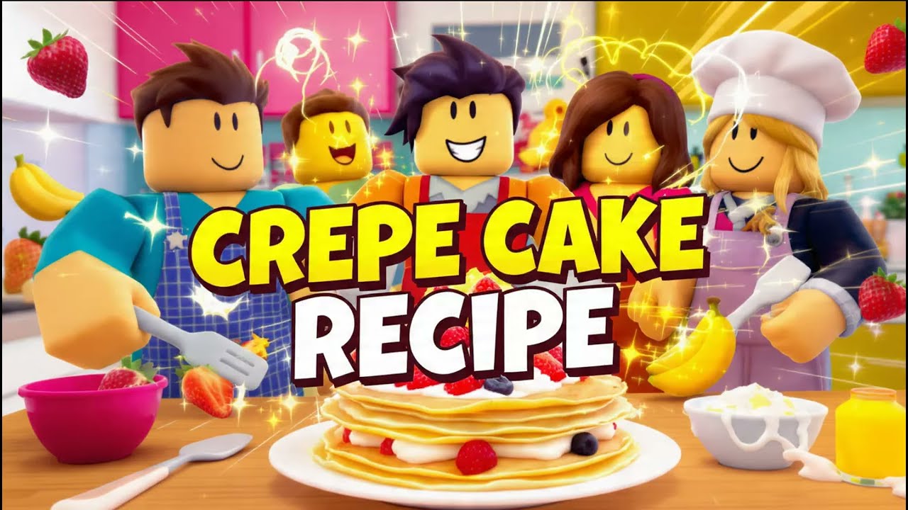 Craft Food Roblox Crepe Cake Recipe