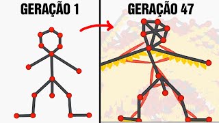 Deixei a A.I. evoluir sozinha e isso aconteceu...