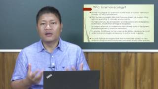 3 Human Ecology Concepts & Meanings