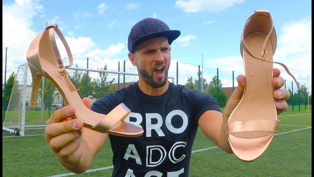 PLAYING FOOTBALL IN HIGH HEELS?! Wembley Cup 2017 YouTube