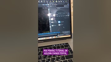 Making Houdini VFX Tutorial with Max #short #shorts #houdini #vfx #tutorial #learn #learning