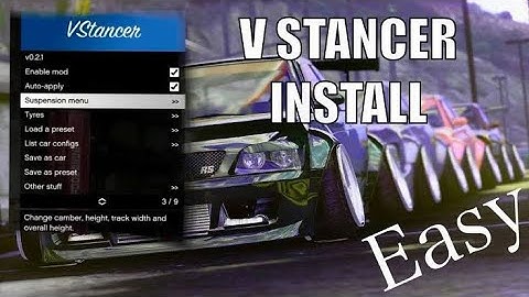 how to add V stancer in gta 5 |install v stancer | not working v stancer in gta 5 #gta5 #stance#how