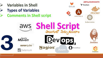 Variables in Shell Script |Types of Variables | Comments in Shell | DevOps 2024 |FS with SRIKANTH