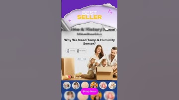 Zigbee Smart Temperature Humidity Sensor Indoor Monitor