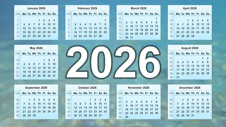 2026 Calendar