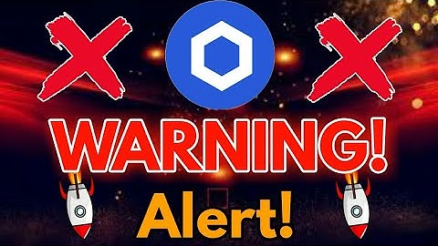 Chainlink Holders WARNING! ALERT ||Chainlink Realistic price prediction