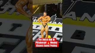 WESLEY VISSERS SHOCKED PITTSBURGH! 😱 2026 Guest Posing #bodybuilding