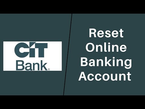 Reset Password - CIT Bank Online | cit.com Recover Online Login