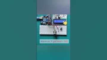 Gas Leakage Detector using Arduino #arduino #arduinoproject #electronics #electronicsprojects