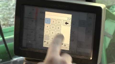 John Deere GoCotton: C690 CommandCenter™ Menus and Setup