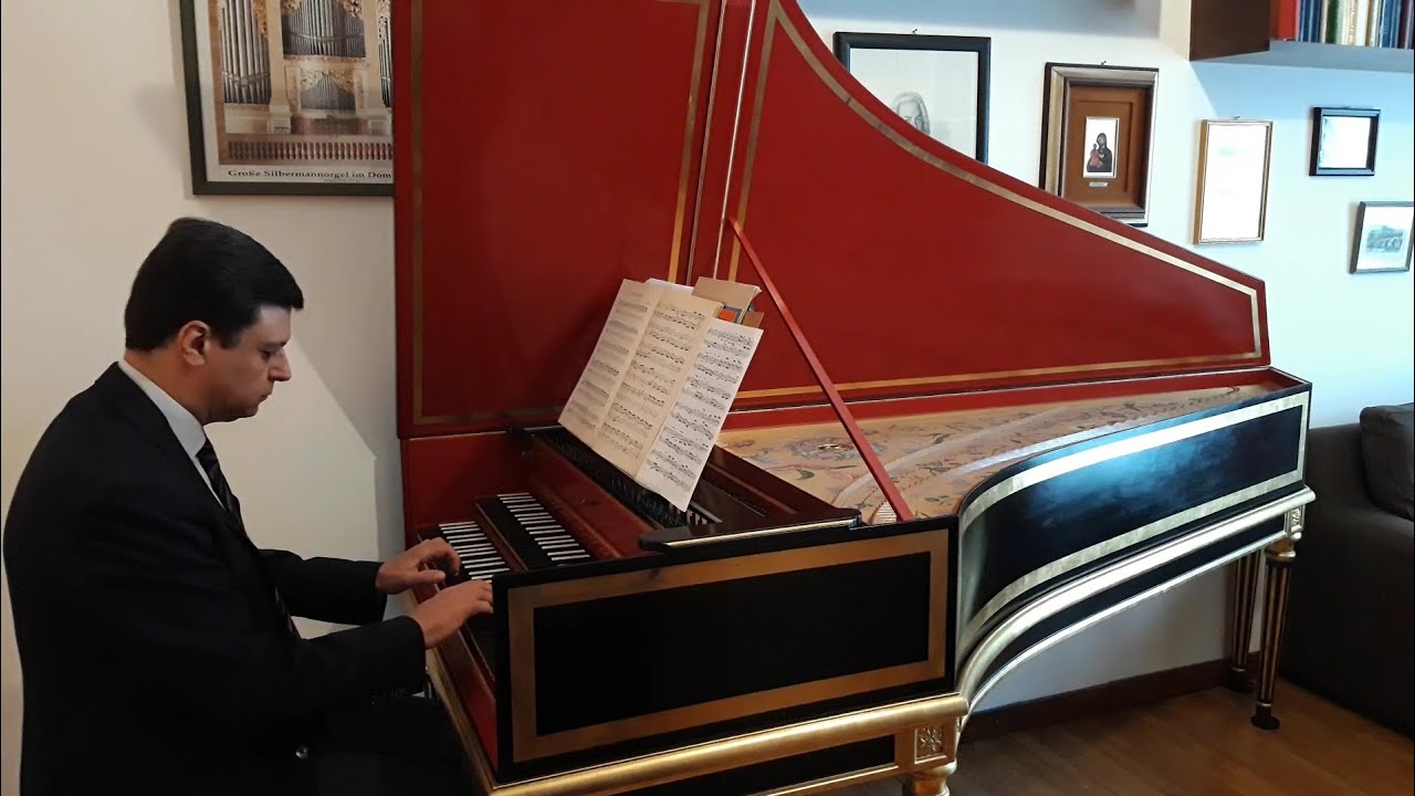 J.S.BACH: Prelude&Fugue in F minor BWV 881 - Well-tempered clavier, Book 2 - (A.Corti, harpsichord)