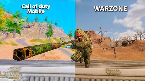 How to make CODM look like WARZONE | COD mobile Solo Sniper gameplay
