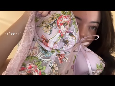 ASMR | Lingerie Boutique Roleplay･: ﾟ୨୧ ･: ﾟ(Body Positivity)