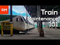 Behind the scenes at a train maintenance facility  go transit willowbrook yard