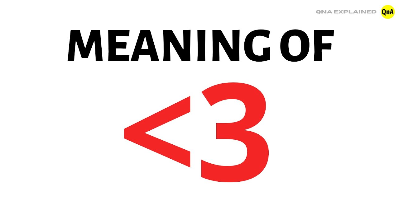 What 3 this mean. Mean 3. 。・ * ・(✿◕3◕)❤ meaning.