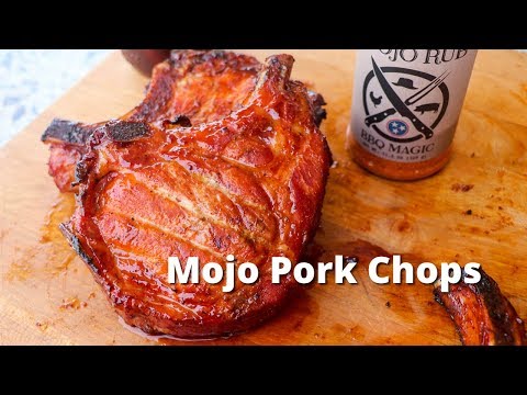 Mojo Pork Chops | Smoked Pork Chops on UDS Smoker