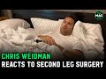 Chris Weidman reacts to second leg surgery: “I feel like this is going to be a quicker recovery”