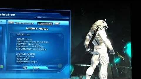 MY DCUO CHARACTERS